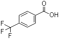 CAS # 455-24-3, 4-(Trifluoromethyl)benzoic acid, alpha,alpha 