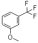 CAS # 454-90-0, 3-(Trifluoromethyl)anisole, 3-Methoxybenzotr 