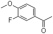 CAS # 455-91-4, 3-Fluoro-4-methoxyacetophenone, 1-(3-Fluoro- 