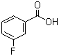 CAS # 455-38-9, 3-Fluorobenzoic acid, m-Fluorobenzoic acid