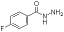 CAS # 456-06-4, 4-Fluorobenzhydrazide, 4-Fluorobenzohydrazid 