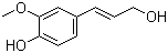 CAS # 458-35-5, Coniferyl alcohol, 4-Hydroxy-3-methoxycinnam