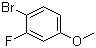 CAS # 458-50-4, 4-Bromo-3-fluoroanisole, 1-Bromo-2-fluoro-4-