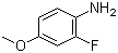 CAS # 458-52-6, 2-Fluoro-4-methoxyaniline 