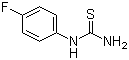 CAS # 459-05-2, 1-(4-Fluorophenyl)-2-thiourea, N-(4-Fluoroph