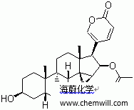 CAS # 470-37-1, Cinobufagin, 5b,20(22)-Bufadienolide-3b,16b- 