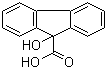 CAS # 467-69-6, 9-Hydroxy-9-fluorenecarboxylic acid, 9-Hydro 