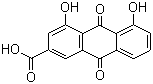 CAS # 478-43-3, Rhein, 4,5-Dihydroxyanthraquinone-2-carboxyl