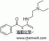 CAS # 479-50-5, Lucanthone, 1-((2-(Diethylamino)ethyl)amino) 