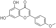 CAS # 480-44-4, Acacetin, 5,7-Dihydroxy-4-methoxyflavone, 5, 