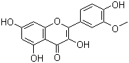 CAS # 480-19-3, Isorhamnetin, 3,5,7-Trihydroxy-2-(4-hydroxy- 