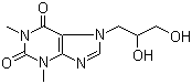 CAS # 479-18-5, Diprophylline, 7-(2,3-Dihydroxypropyl)theoph 