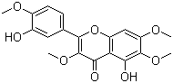 CAS # 479-91-4, Vitexicarpin, Casticin, 5-Hydroxy-2-(3-hydro 