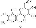CAS # 477-90-7, Bengenin, 3,4,8,10-Tetrahydroxy-2-(hydroxyme 
