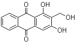 CAS # 478-08-0, 1,3-Dihydroxy-2-(hydroxymethyl)anthraquinone