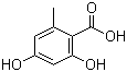 CAS # 480-64-8, 2,4-Dihydroxy-6-methylbenzoic acid 