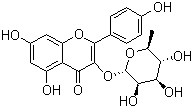 CAS # 482-39-3, Afzelin, Kaempferol 3-o-glucorhamnoside, Kae 