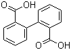 CAS # 482-05-3, Diphenic acid, (1,1-Biphenyl)-2,2-dicarboxyl 