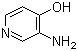 CAS # 6320-39-4, 3-Amino-4-hydroxypyridine, 3-Aminopyridin-4
