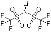 CAS # 90076-65-6, Lithium bis(trifluoromethanesulphonyl)imid 