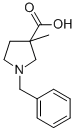 CAS 181114-74-9, 1-BENZYL-3-METHYL-PYRROLIDINE-3-CARBOXYLIC 