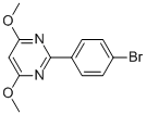 CAS 181133-20-0, 2-(4-BROMOPHENYL)-4,6-DIMETHOXYPYRIMIDINE 