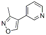 CAS 181178-92-7, Pyridine, 3-(3-methyl-4-isoxazolyl)- (9CI) 