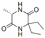 CAS 181468-31-5, 2,5-Piperazinedione,3,3-diethyl-6-methyl-,(