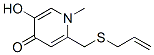 CAS 181647-47-2, 4(1H)-Pyridinone, 5-hydroxy-1-methyl-2-[(2- 