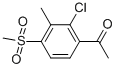 CAS 181997-72-8, 1-(2-CHLORO-4-METHANESULFONYL-3-METHYL-PHEN