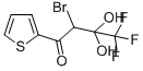 CAS 182131-50-6, 2-BROMO-4,4,4-TRIFLUORO-3,3-DIHYDROXY-1-(2- 