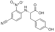 CAS 182114-34-7, (S)-N-(4-CYANO-2-NITRO-PHENYL)-L-TYROSINE 
