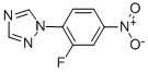 CAS 182060-01-1, 1-(2-FLUORO-4-NITROPHENYL)-1H-1,2,4-TRIAZOL 