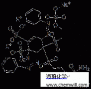 CAS 187026-95-5, Benzenesulfonic acid, 2,4-diamino-3-4-2-(su 