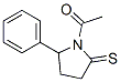 CAS 187276-87-5, 2-Pyrrolidinethione,  1-acetyl-5-phenyl-  ( 