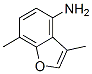 CAS 187268-00-4, 4-Benzofuranamine,  3,7-dimethyl- 