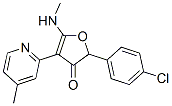 CAS 187591-88-4, 3(2H)-Furanone,  2-(4-chlorophenyl)-5-(meth