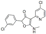 CAS 187591-98-6, 3(2H)-Furanone,  2-(3-chlorophenyl)-4-(4-ch 