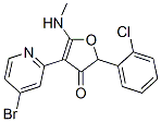 CAS 187592-01-4, 3(2H)-Furanone,  4-(4-bromo-2-pyridinyl)-2- 