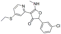 CAS 187592-24-1, 3(2H)-Furanone,  2-(3-chlorophenyl)-4-[4-(e