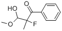 CAS 187838-07-9, 1-Propanone, 2-fluoro-3-hydroxy-3-methoxy-2
