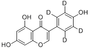 CAS 187960-08-3, Genistein-D4 (4-Hydroxyphenyl-2,3,5,6-D4) 