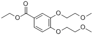 CAS 183322-16-9, Ethyl 3,4-bis(2-methoxyethoxy)benzoate 