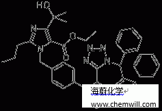 CAS 189400-21-3, 4-(1-Hydroxy-1-methylethyl)-2-propyl-1-[[2'